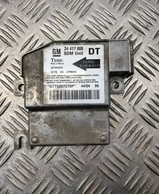 Opel Combo C Airbag control unit/module 24417008 327963935 DTT0207370P
