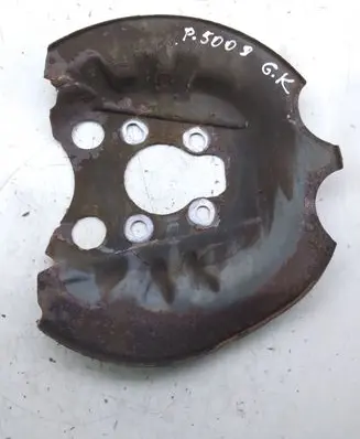 Peugeot 5008 Rear brake disc plate dust cover 