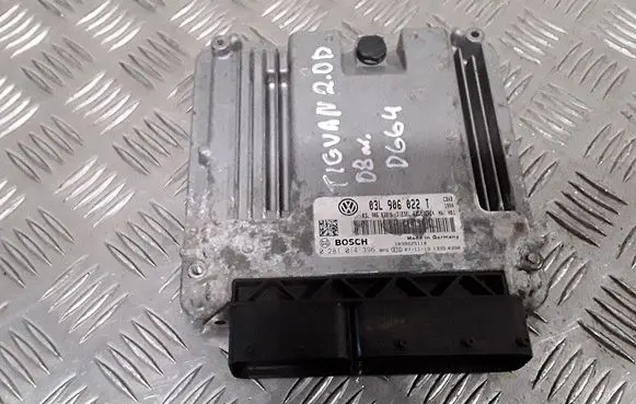 Volkswagen Tiguan Engine control unit/module 03L906022T 0281014396