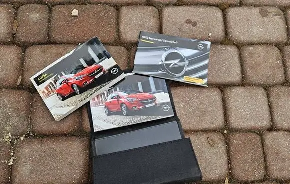 Opel Corsa E Owners service history hand book