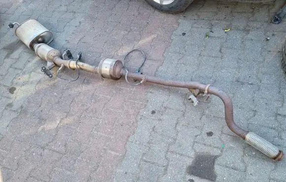 Citroen Jumpy Muffler/silencer 9829511580