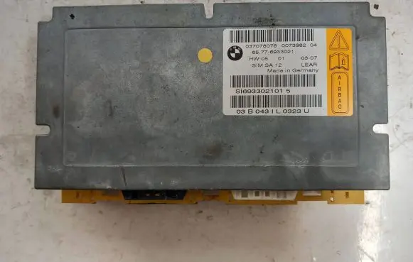 BMW 7 E65 E66 Airbag control unit/module 6933021 03B0431L0323U