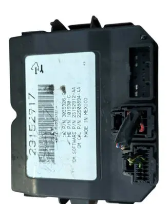 Tailgate/trunk control unit/module