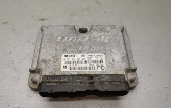 Opel Zafira A Engine control unit/module 0281010268 24417169