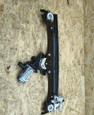 Front door window regulator with motor