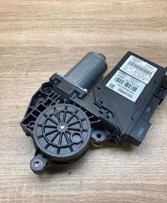 Audi A8 S8 D3 4E Rear door window regulator motor 4E0959801C 4E0910802A