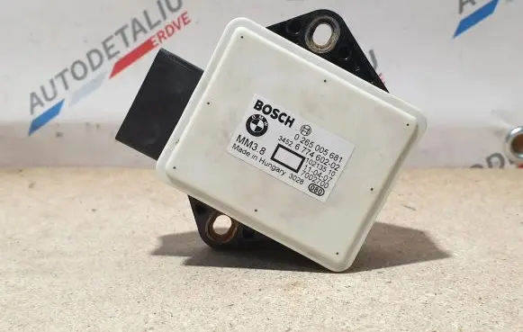 BMW X5 E70 ESP acceleration yaw rate sensor 6774602 34526774602