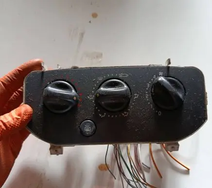 Renault Clio II Climate control unit 144645000 1848819004