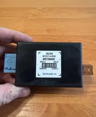 Peugeot 3008 I Alarm control unit/module 9657384680 13668204