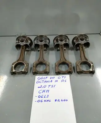 Volkswagen Golf VII Piston with connecting rod CHH 06LJ 06KAL
