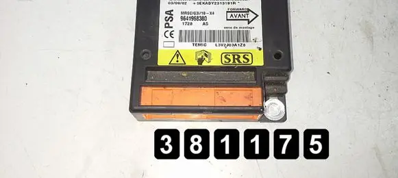 Citroen C5 Engine control unit/module 9641968380