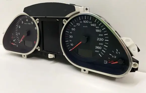 Audi A6 S6 C6 4F Speedometer (instrument cluster) 4F0920900R 4F0910900A 503000731102