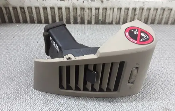 Dashboard side air vent grill/cover trim