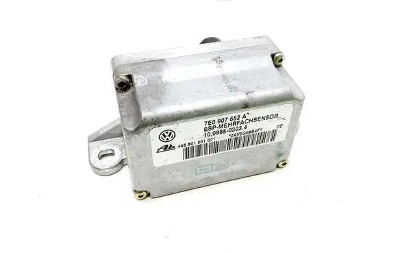 Volkswagen Touareg I ESP acceleration yaw rate sensor 7E0907652A