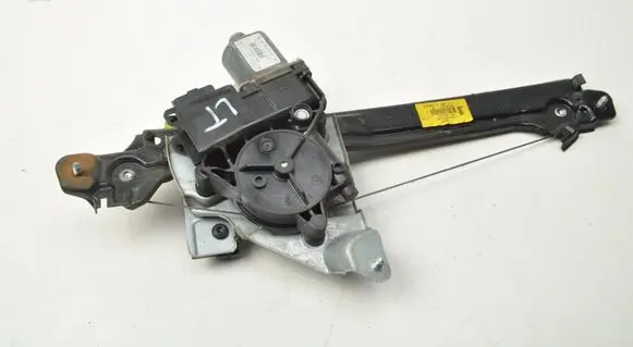 Peugeot 508 Rear door window regulator with motor 9686441380