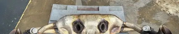 Audi R8 4S Rear muffler/silencer tail pipe 