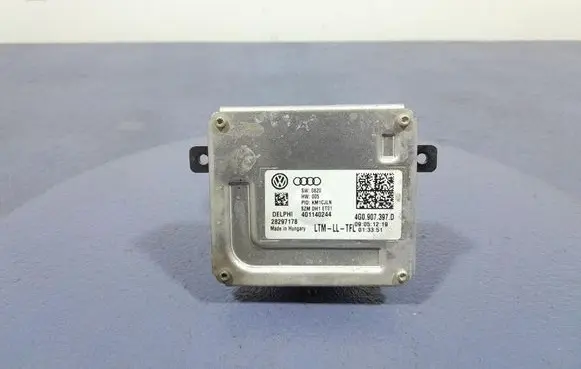 Audi A4 S4 B8 8K Voltage converter/converter module 4G0907397D