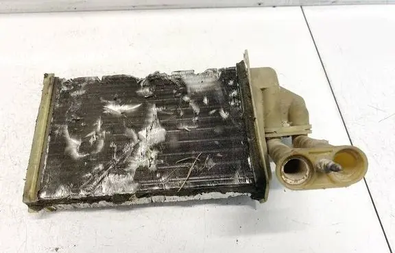 Heater blower radiator