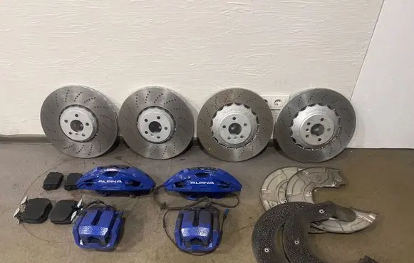 BMW 5 G30 G31 G38 Brake discs and calipers set 7991369 7991370 7996531