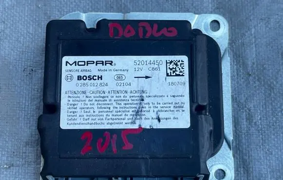 Fiat Doblo Airbag control unit/module 52014450 02104 180709