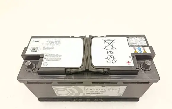 BMW 5 F10 F11 Car battery 7604809 7604808