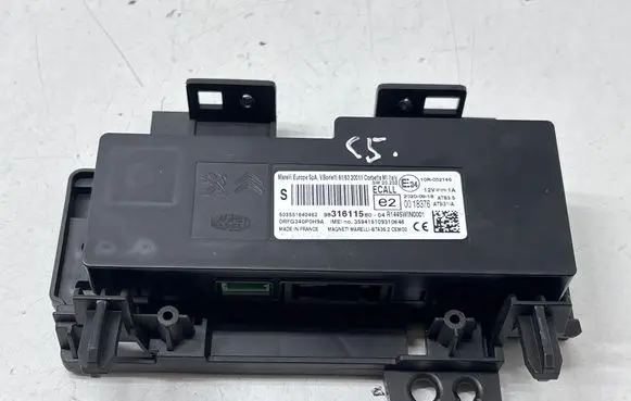 Citroen C5 Aircross Bluetooth control unit module 9831611580 359415109310646