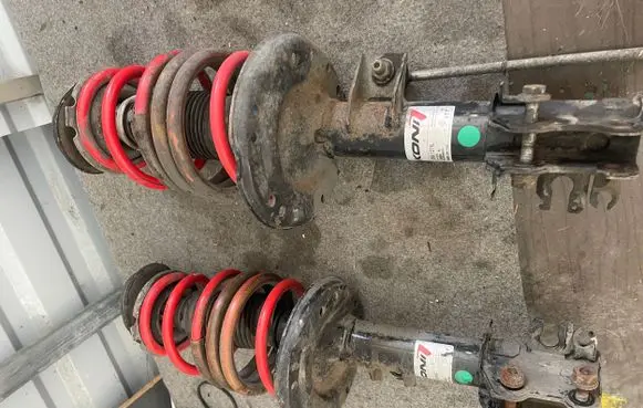 Fiat 500 Abarth Front shock absorber with coil spring