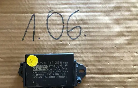 Volkswagen Golf VIII Parking PDC control unit/module 5WA919298