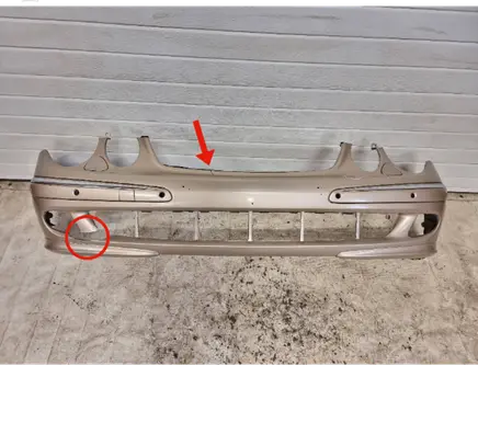 Mercedes-Benz E W211 Front bumper