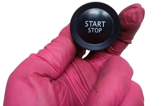 Renault Megane II Engine start stop button switch 2793402-kasacja 2793402