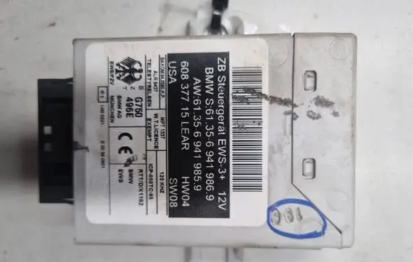 BMW X3 E83 Immobilizer control unit/module 613569419869