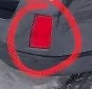 Subaru Outback Rear tail light reflector