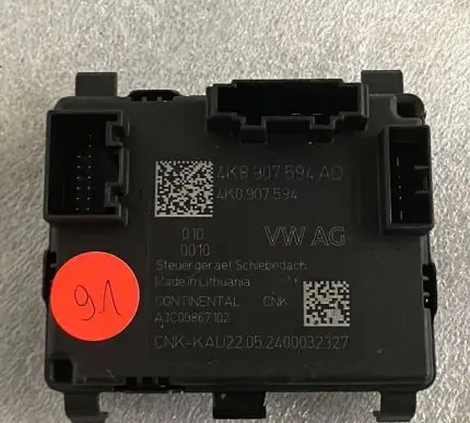 Audi A6 S6 C8 4K Sunroof control unit/module 4K8907594AD