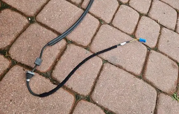 Opel Grandland X Tailgate/trunk wiring harness 9815108880