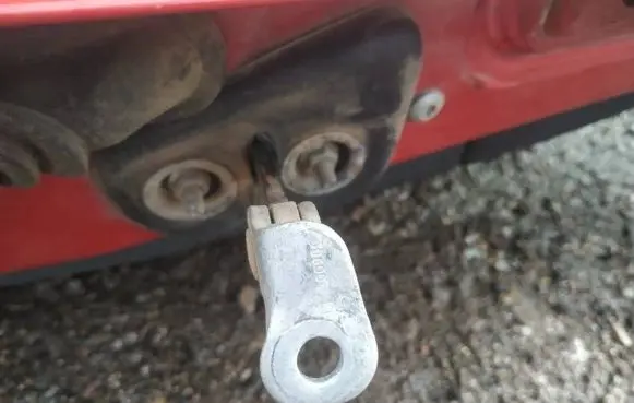 Alfa Romeo 147 Rear door check strap stopper