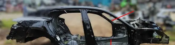 Porsche Taycan 9J1 Front quarter panel