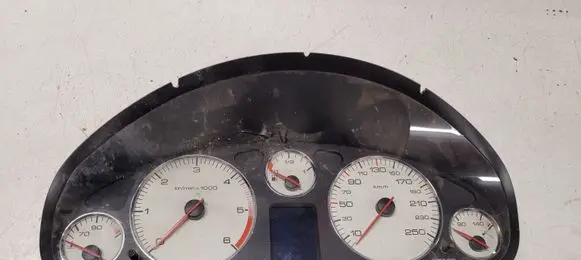 Peugeot 407 Speedometer (instrument cluster) 9658138780