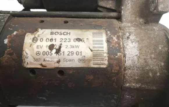 Mercedes-Benz E W211 Starter motor 0001223005