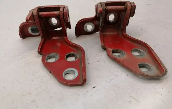 Front door hinge set