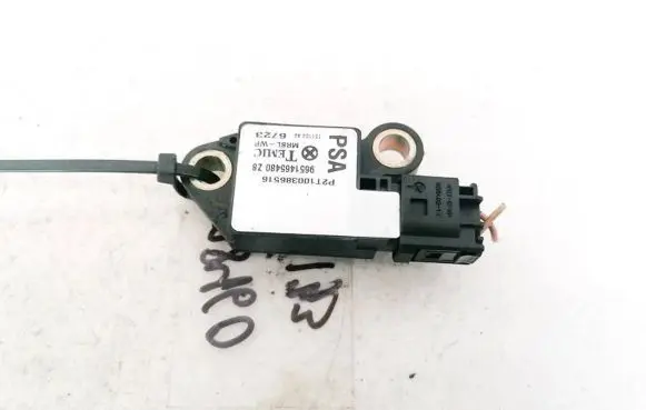 Peugeot 607 Airbag deployment crash/impact sensor 9651465480 P2T100386516