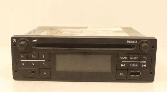 Opel Movano B Radio/GPS head unit trim 281153711R