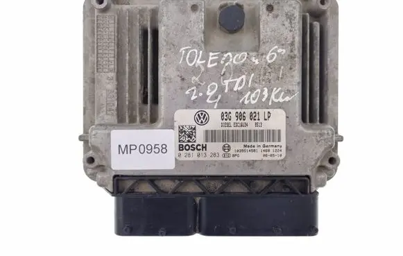 Seat Toledo III (5P) Engine control unit/module 0281013283 03G906021LP 1039S14581