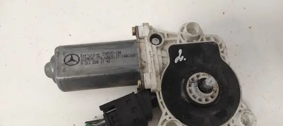 Mercedes-Benz C W203 Front door window regulator motor A2118201742 990595100