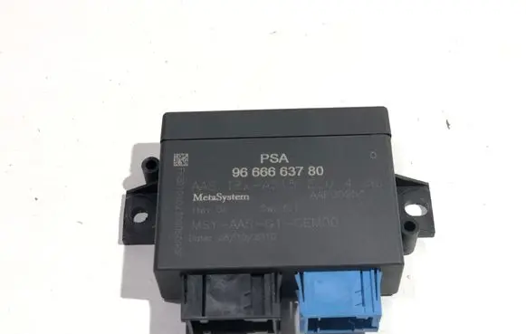 Peugeot 5008 Parking PDC control unit/module 9666663780