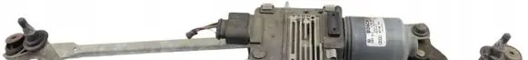 Front wiper linkage and motor
