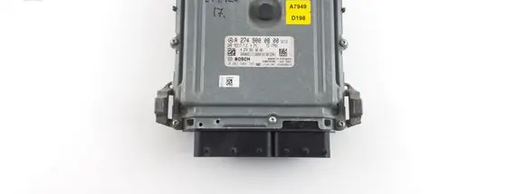Mercedes-Benz C W205 Engine control unit/module A2749000800 A2749010600 0261S08785