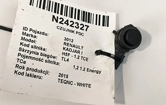Renault Kadjar Parking PDC sensor 253A44101R