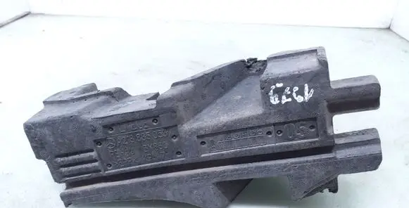 Front bumper foam support bar
