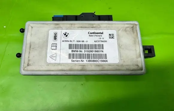 BMW 5 F10 F11 Airbag control unit/module 9280186 31928018601N 13B0880C1996K