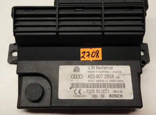 Audi A8 S8 D3 4E Other control units/modules 4E0907280A 4E0910280A